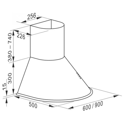Вытяжка Kaiser A 6423 RotBe Eco в Краснодаре