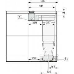 Встраиваемая вытяжка Miele CSDA7001 FL