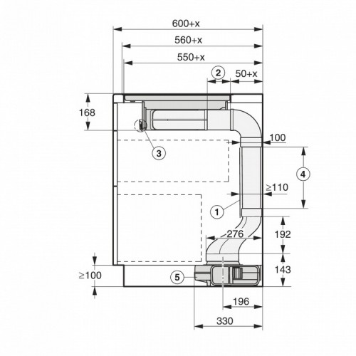 Встраиваемая вытяжка Miele CSDA7001 FL в Краснодаре
