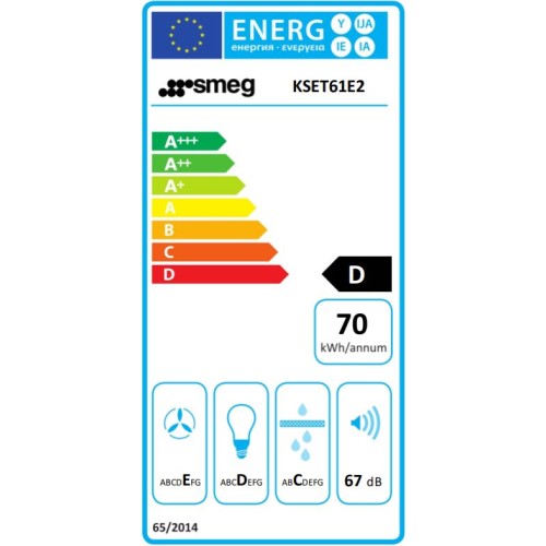 Встраиваемая вытяжка Smeg KSET61E2 в Краснодаре