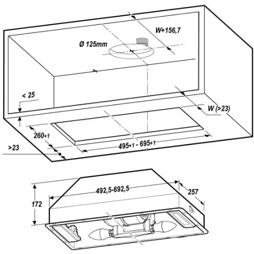 Встраиваемая вытяжка Smeg KSG70HE в Краснодаре