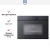 Встраиваемый паровой шкаф V-Zug CombiSteamer V6000 45 AutoDoor CS6T-23043 черное стекло в Краснодаре