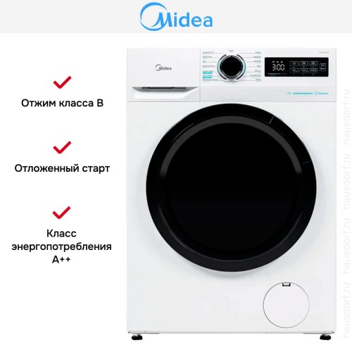 Стиральная машина Midea MF11914BS53/W в Краснодаре