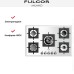 Варочная панель Fulgor Milano LH 775 G WK WH в Краснодаре