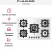 Варочная панель Fulgor Milano LH 775 G WK WH в Краснодаре