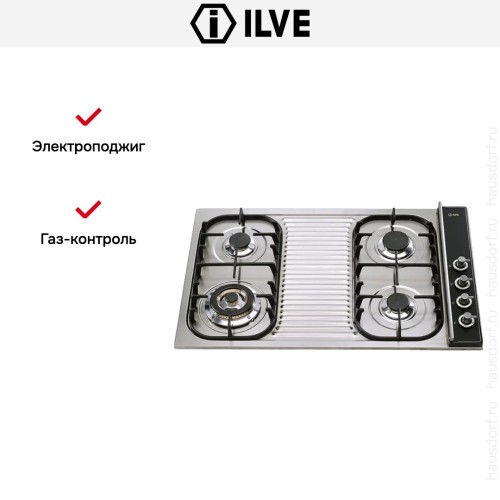 Варочная панель Ilve H380CV/ IX Stainless-Steel в Краснодаре