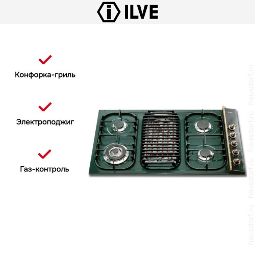 Варочная панель Ilve H39BCNV GR в Краснодаре
