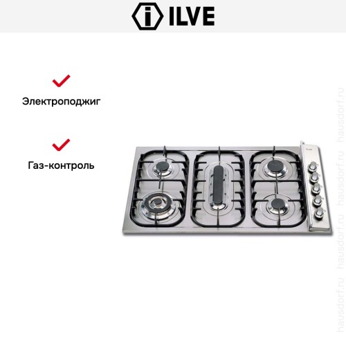 Варочная панель Ilve H39PCNV Stainless-Steel в Краснодаре
