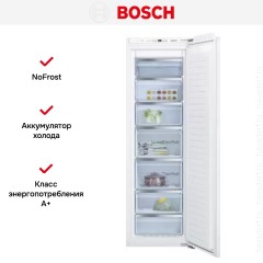 Встраиваемая морозильная камера Bosch GIN 81 AEF0