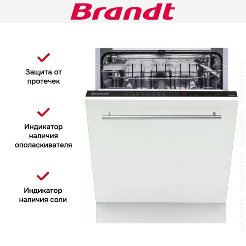 Встраиваемая посудомоечная машина Brandt BDFI44DQB в Краснодаре