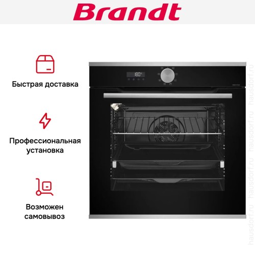 Встраиваемый духовой шкаф Brandt BOH7534LX в Краснодаре