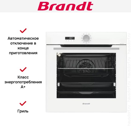 Встраиваемый духовой шкаф Brandt BOP7537W в Краснодаре