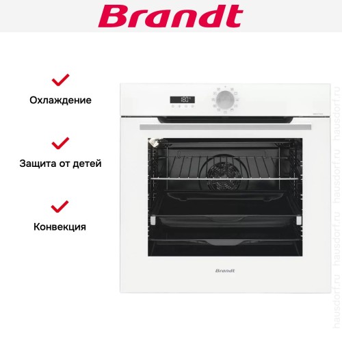 Встраиваемый духовой шкаф Brandt BOP7537W в Краснодаре