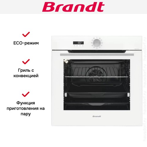 Встраиваемый духовой шкаф Brandt BOP7537W в Краснодаре
