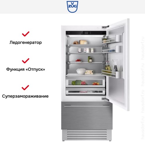 Встраиваемый холодильник V-ZUG CombiCooler V6000 Supreme CCO6T-51133 R в Краснодаре