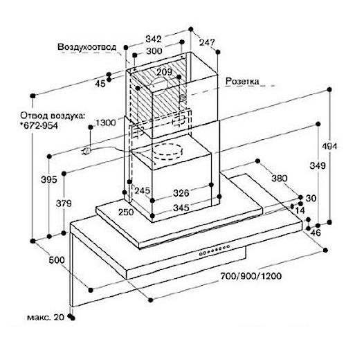 Вытяжка Gaggenau AW 230-170 в Краснодаре
