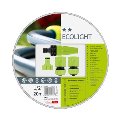 Шланг CELLFAST ECOLIGHT 1/2" 20 м + комплект