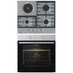 Комплект №10 (варочная панель Gorenje GE681X + духовой шкаф Gorenje BO6717E03X)