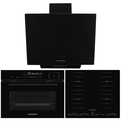 Комплект №6 (варочная панель Kuppersberg ICS 644 + духовой шкаф Kuppersberg KSO 616 + вытяжка Kuppersberg F 605 B) в Краснодаре