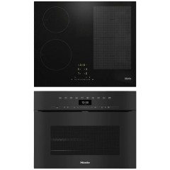 Комплект №6 (варочная панель Miele KM 7464 FL + духовой шкаф Miele H 7440 BPX OBSW)