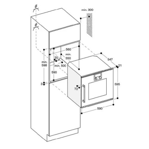 Духовой шкаф Gaggenau BOP 250-101 в Краснодаре