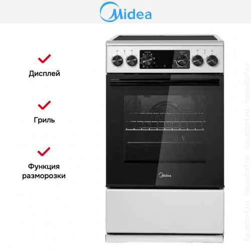 Электрическая плита Midea MFO-D4E20T9E(SL) в Краснодаре