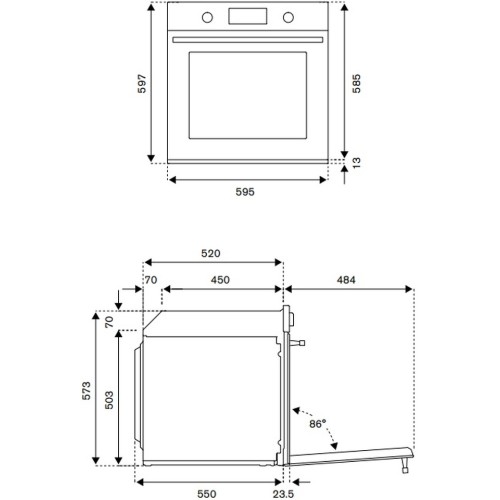 Духовой шкаф Bertazzoni F609MODESX в Краснодаре