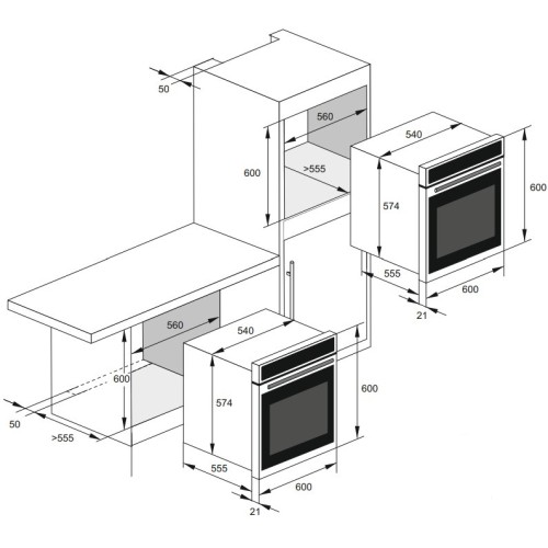 Духовой шкаф Kaiser EH 6427 AD в Краснодаре