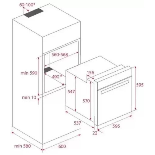 Духовой шкаф Kuppersberg FH 611 W в Краснодаре