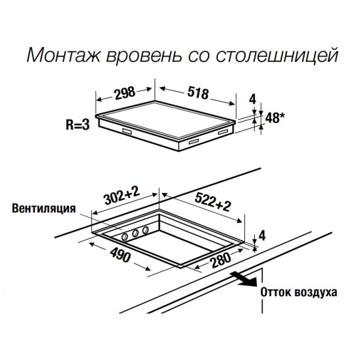 Индукционная варочная панель Kuppersbusch VKI 3550.0 SR в Краснодаре