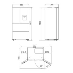 Холодильник Kaiser KS 80425 ElfEm N