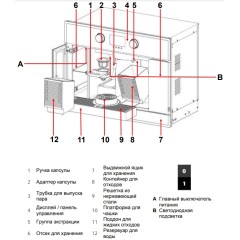Встраиваемая кофемашина Teka CLC 835 MC WHITE-SS