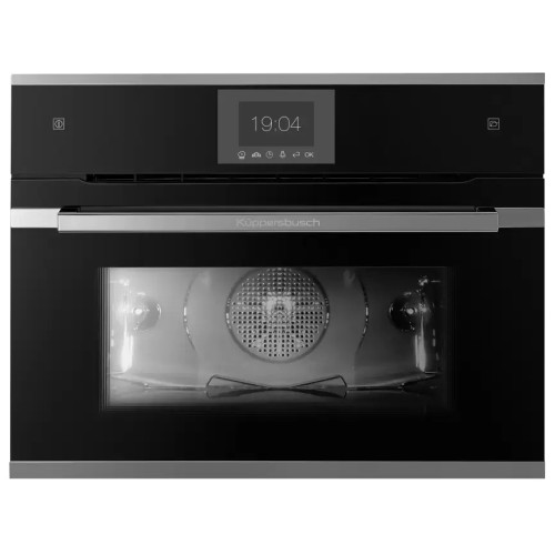 Компактный духовой шкаф с паром Kuppersbusch CBD 6550.0 S3 Silver Chrome в Краснодаре