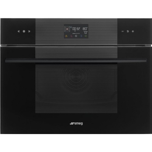 Компактный духовой шкаф с паром Smeg SO4102S3B3 в Краснодаре