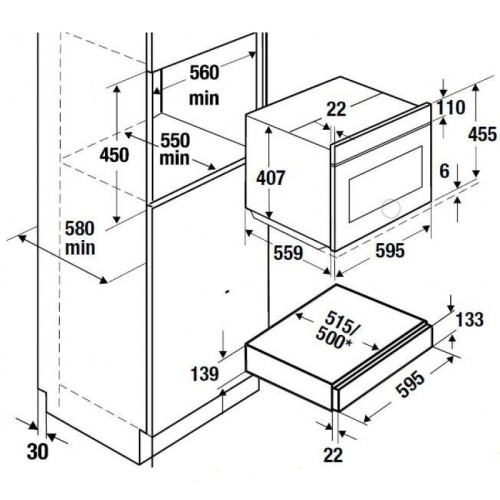 Встраиваемый подогреватель посуды Kuppersbusch CSW 6800.0 G3 Silver Chrome в Краснодаре