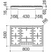 Варочная панель Barazza 1POF80 в Краснодаре