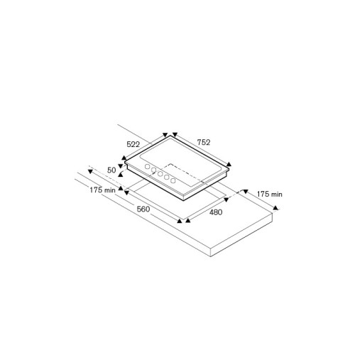 Варочная панель Bertazzoni P905CMODX в Краснодаре