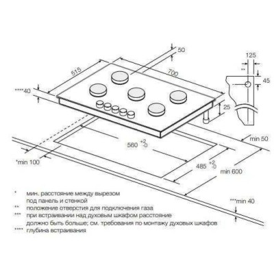 Варочная панель Graude GS 70.1 E в Краснодаре
