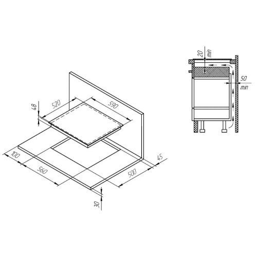 Варочная панель Kuppersberg ECS 603 в Краснодаре