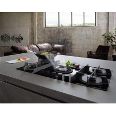 Варочная панель с вытяжкой Elica NIKOLATESLA FLAME EVO BL/A/88