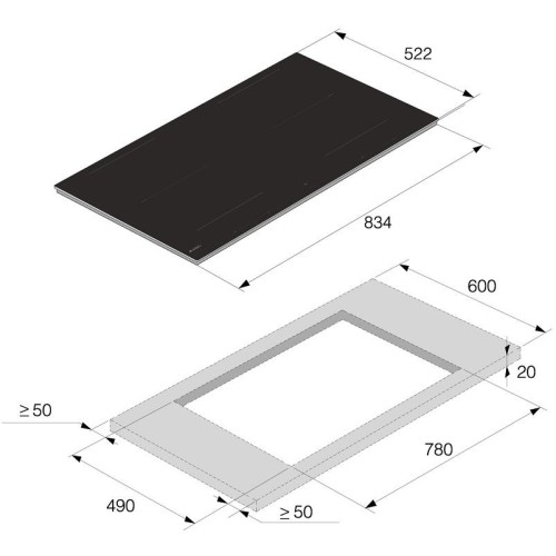 Варочная панель с вытяжкой Asko HIHD854MM в Краснодаре