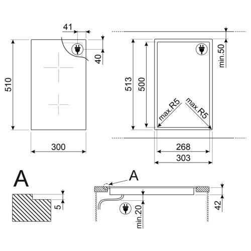 Варочная панель Smeg SE232TD1 в Краснодаре