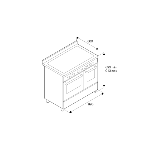 Варочный центр Bertazzoni HER95I2EXT в Краснодаре
