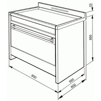 Варочный центр Smeg A1P-9 в Краснодаре