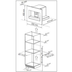 Встраиваемая кофемашина De Dietrich DKD7400XB