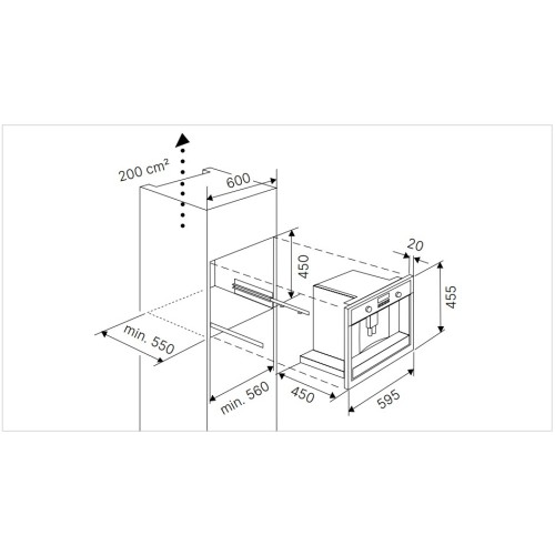 Встраиваемая кофемашина Kuppersbusch CKV 6800.0 KSM MattBlack в Краснодаре