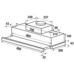 Встраиваемая вытяжка Kuppersbusch DEF 9800.0 E