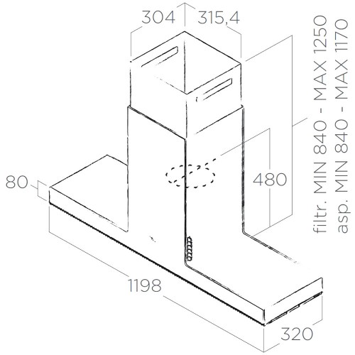 Вытяжка ELICA HAIKU ISLAND BL/A/120 в Краснодаре