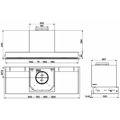 Вытяжка Faber IN-NOVA ZERO DRIP LITE A90 в Краснодаре
