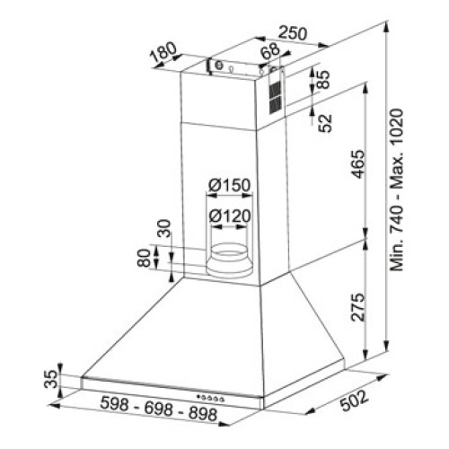 Вытяжка Franke FDL 664 XS в Краснодаре